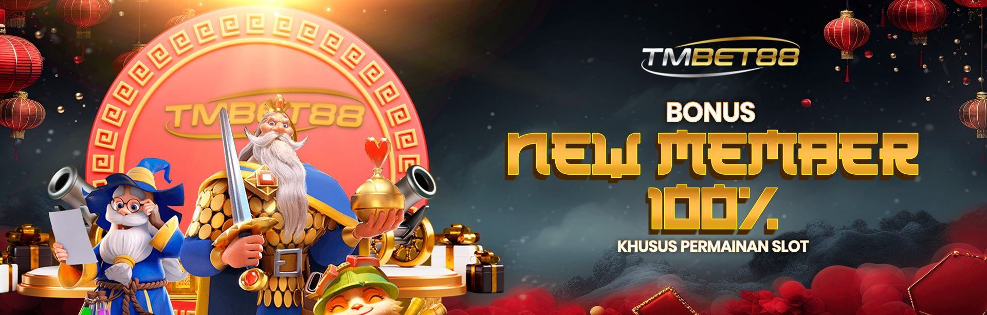 BONUS NEW MEMBER SLOT 100%	