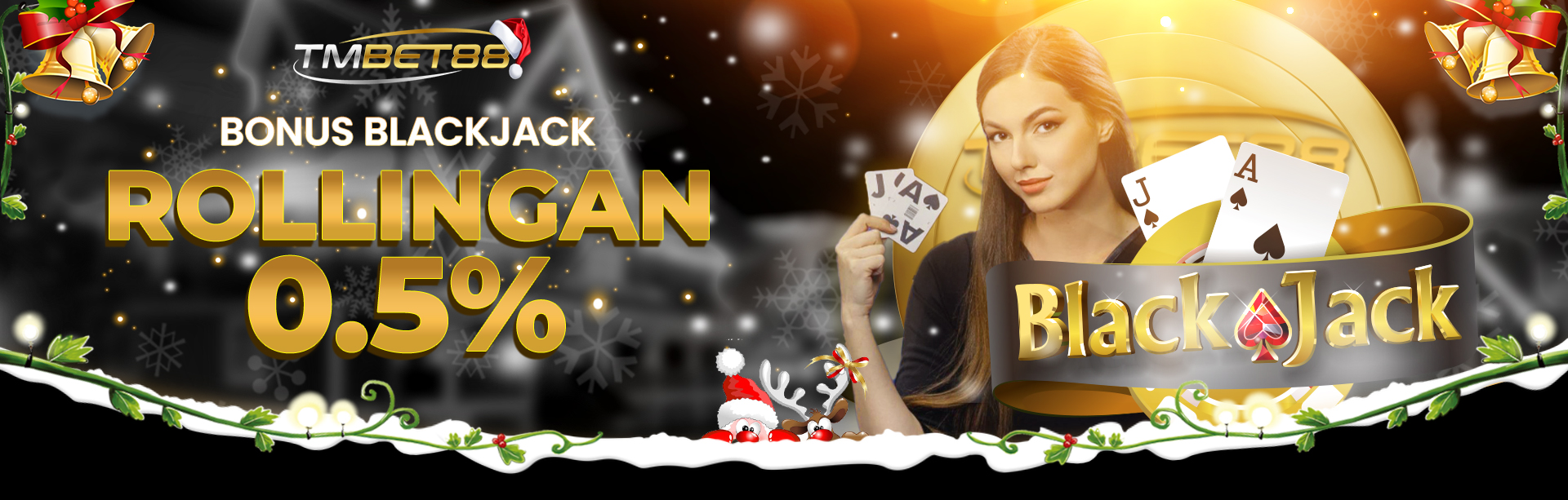 BONUS MINGGUAN BLACKJACK