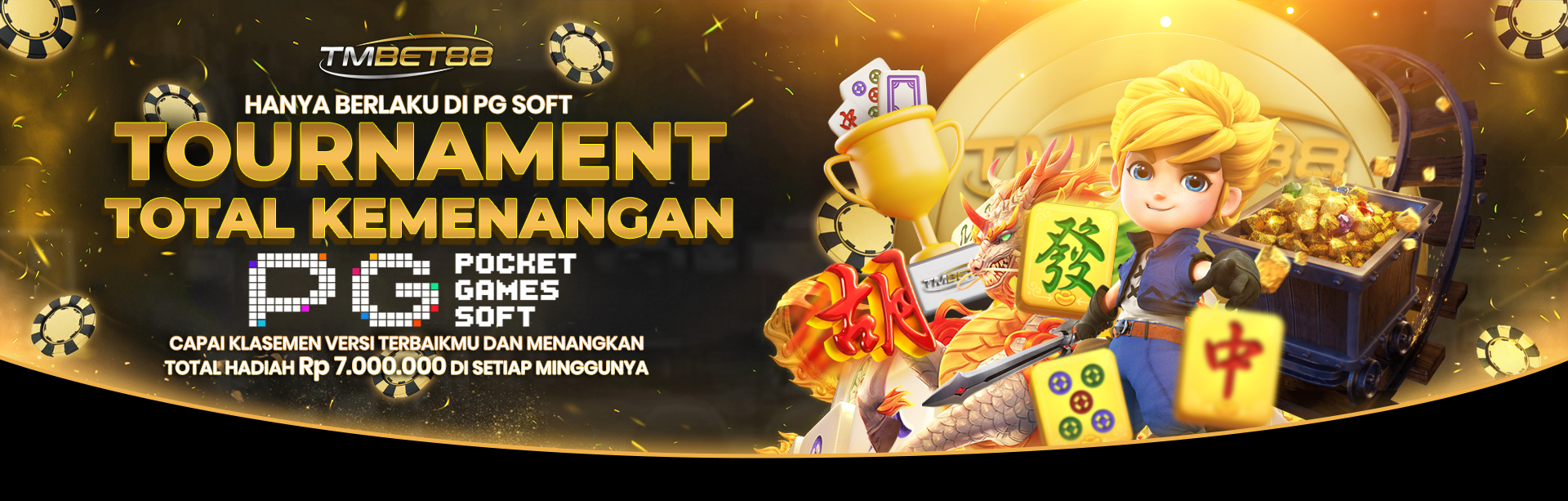 TOURNAMENT TOTAL KEMENANGAN PG SOFT DITMBET88