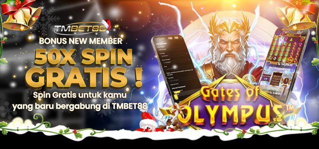 BONUS NEW MEMBER 50X SPIN GRATIS TMBET88	