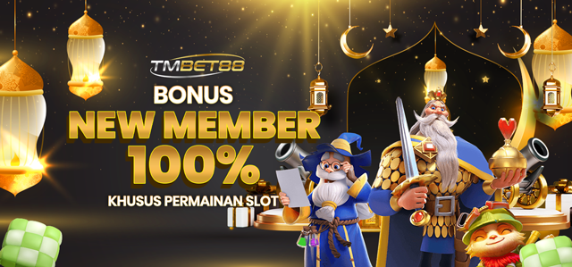 BONUS NEW MEMBER SLOT 100%	