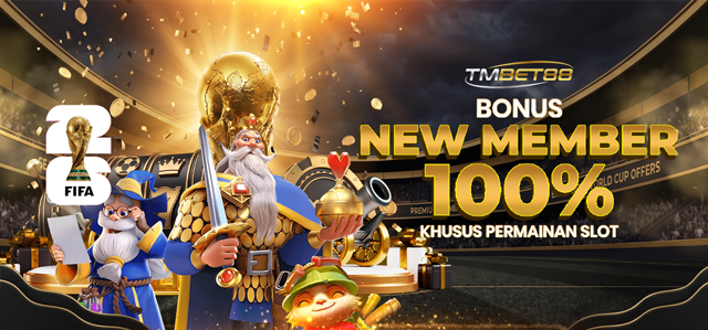 BONUS NEW MEMBER SLOT 100%	