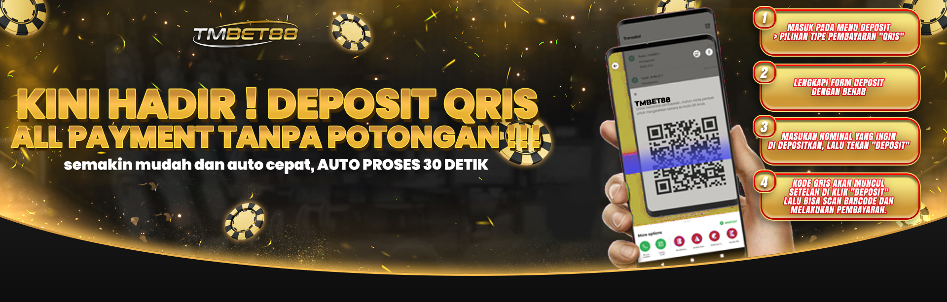 DEPOSIT QRIS ALL PAYMENT PROSES 30 DETIK